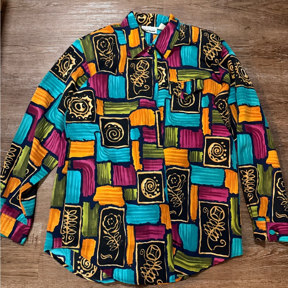 Vintage 90’s Geometric Women’s Shirt